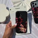 قاب موبایل چرمی لیلیوم چری - Image 12