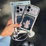 قاب گوشی جاکارتی خرگوشی گلدار - تصویر 9