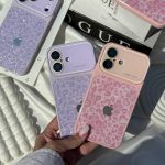 قاب گوشی پلنگی گلیتر