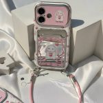 قاب گوشی جاکارتی خرگوشی توت فرنگی - تصویر 8
