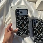 قاب گوشی LV نگین دار - تصویر 10