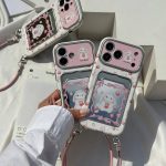قاب گوشی جاکارتی خرگوشی توت فرنگی - تصویر 3