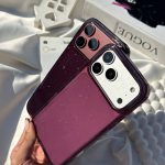 قاب گوشی سوپر شاینی برگندی - تصویر 6